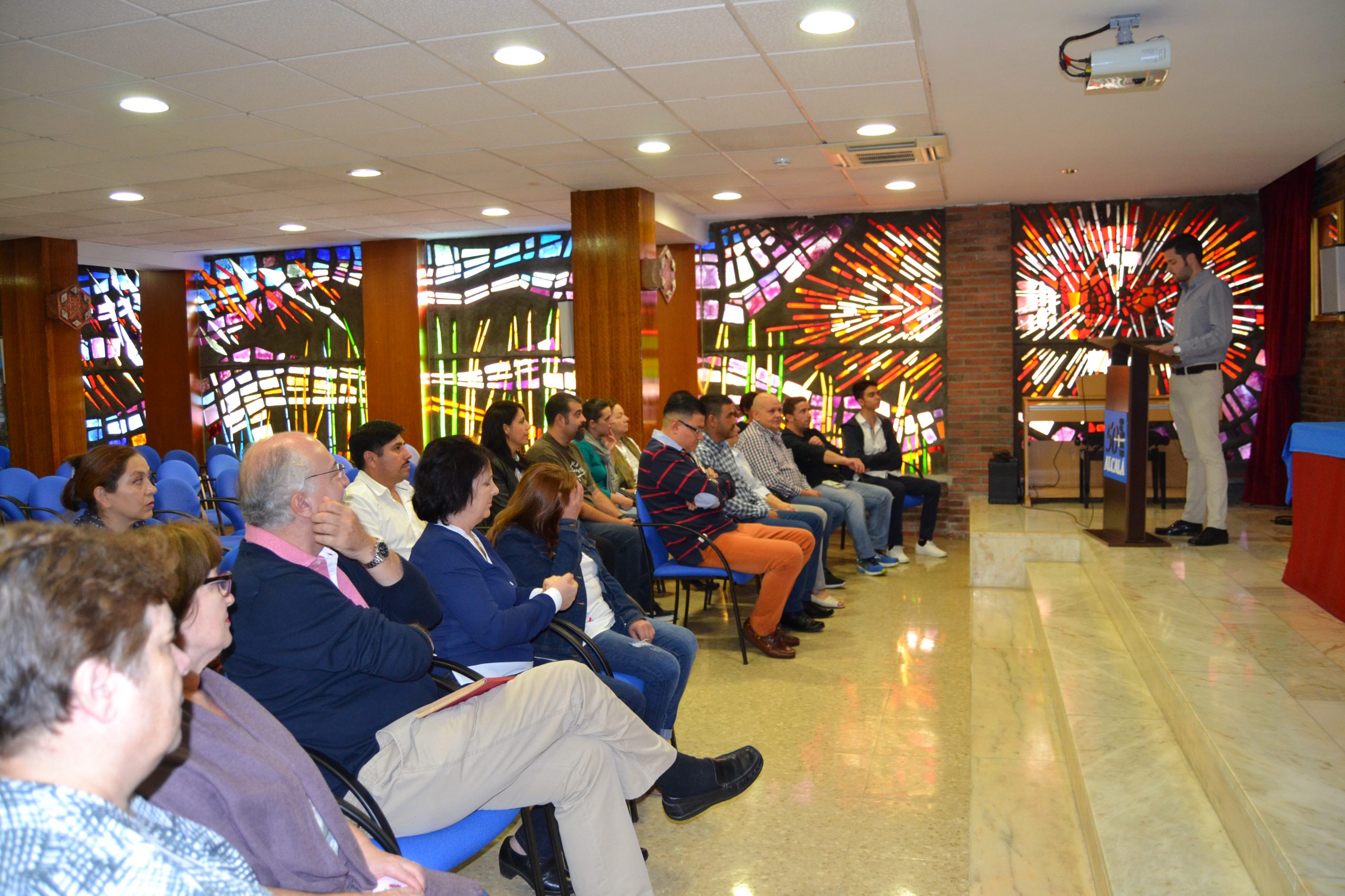 Celebración Padre Claret con el personal del CM Alcalá