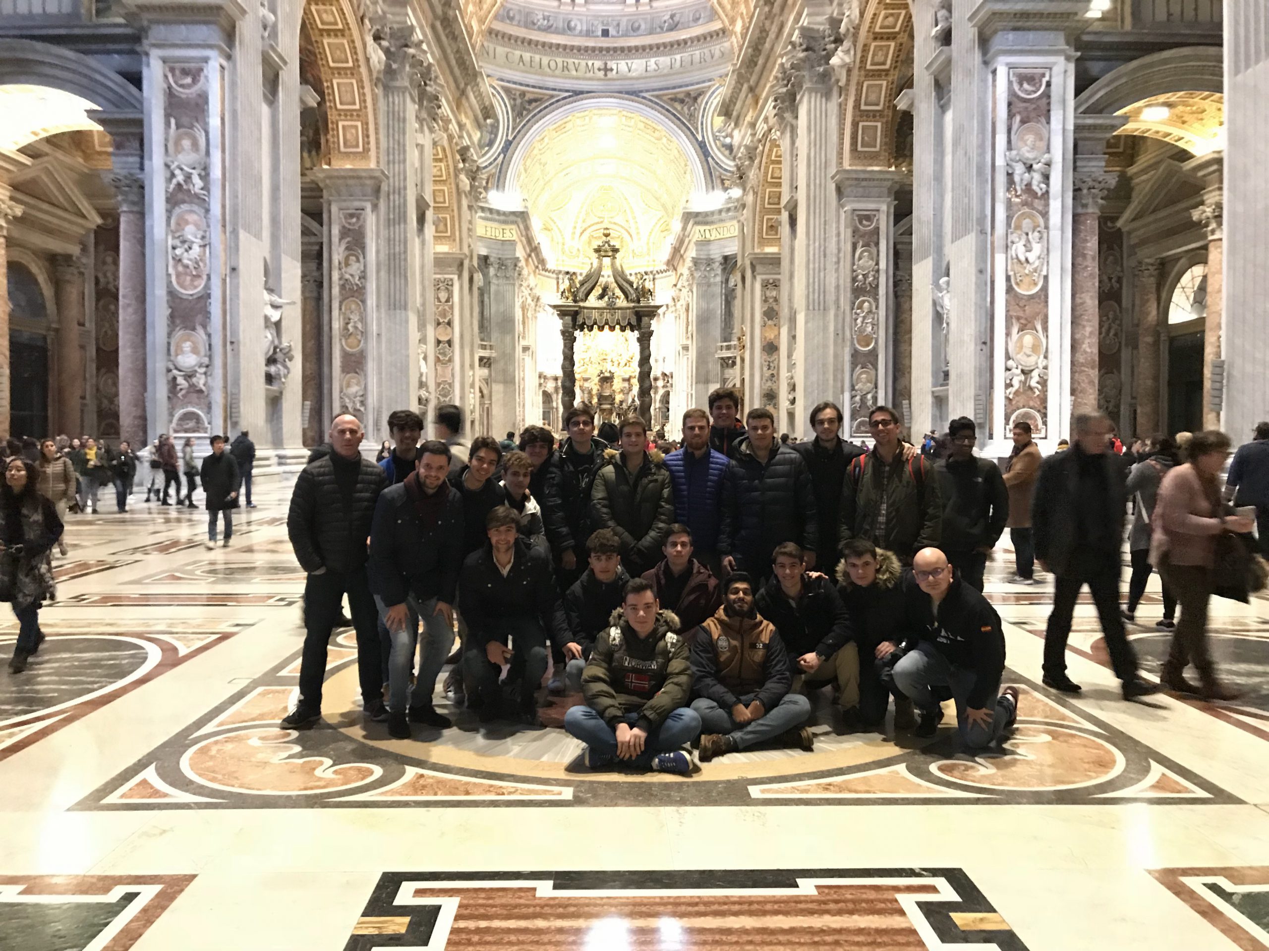 Con motivo de nuestro 50 Aniversario, organizamos un viaje a Roma para nuestros colegiales