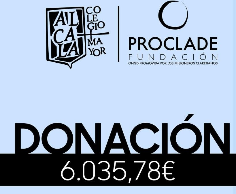 Colaboración CM Alcalá y Fundación Proclade